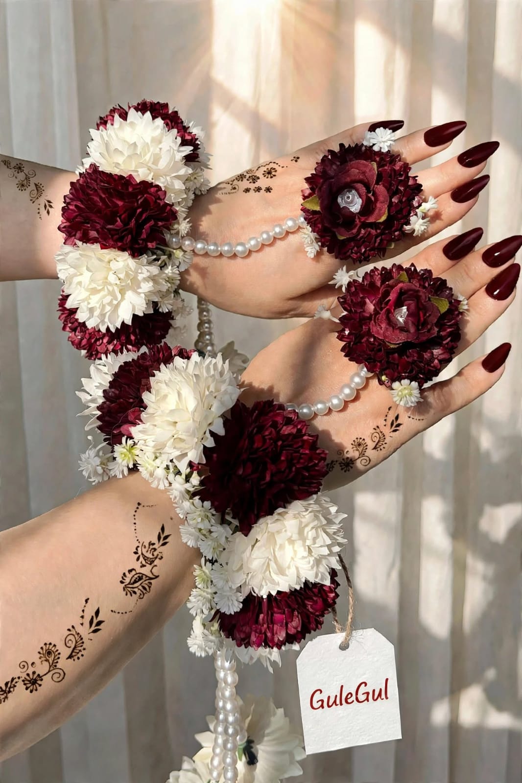 Bridal Hand Gajra — GuleGul Flowers
