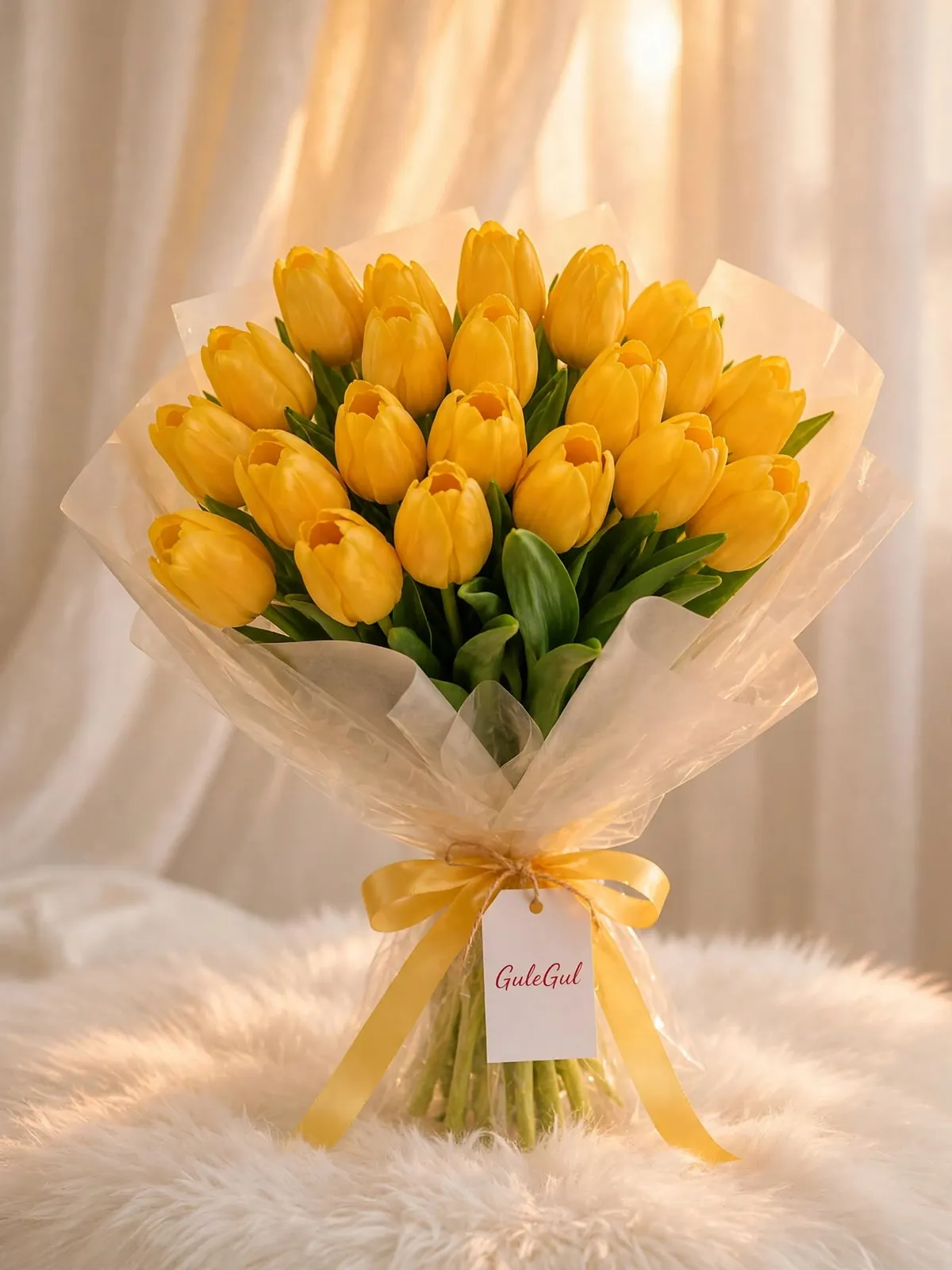 Yellow Tulip Bouquet