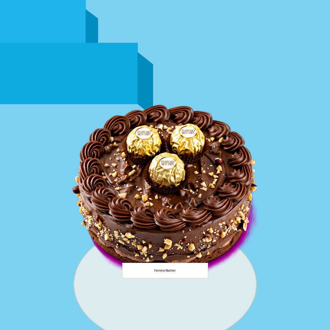 Ferrero Rocher Cake