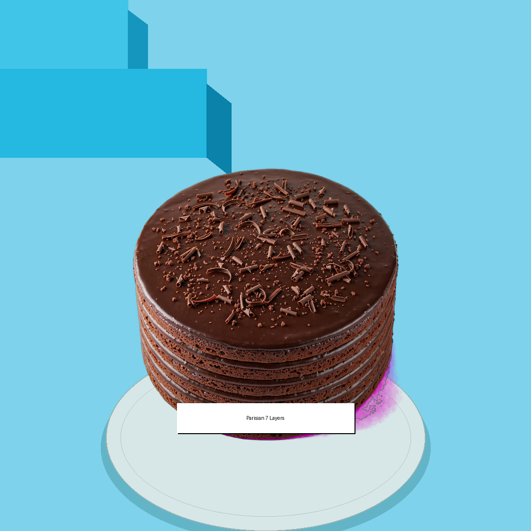 Parisian 7 Layers Cake