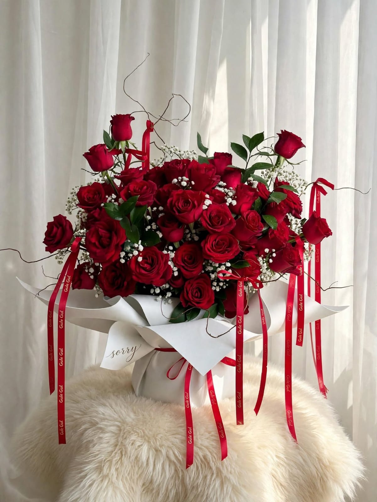 Sorry Bouquet with Red Rose (Alt) — GuleGul Flowers