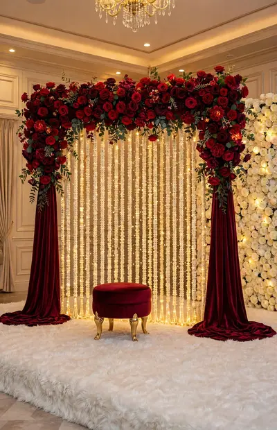 Wedding decor by GuleGul Flowers, Lahore